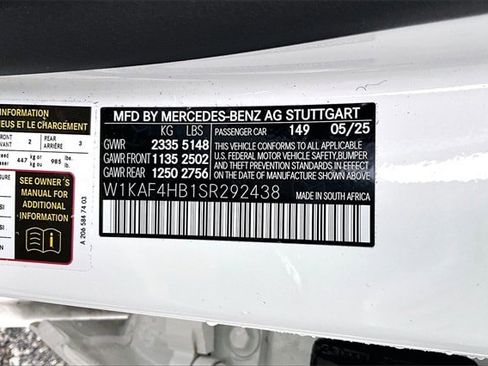 Certified 2025 Mercedes-Benz C 300 4MATIC Sedan image 6