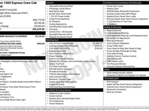 New 2026 RAM 1500 Express AWD/4WD image 37
