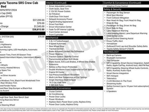 Used 2024 Toyota Tacoma SR5 RWD image 4