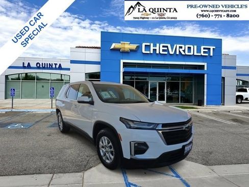 Used 2023 Chevrolet Traverse LS w/ Safety Package FWD image 1