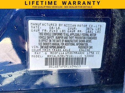 Used 2019 Nissan Sentra SV FWD image 6