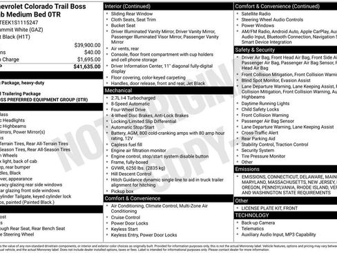 Certified 2025 Chevrolet Colorado Trail Boss image 6