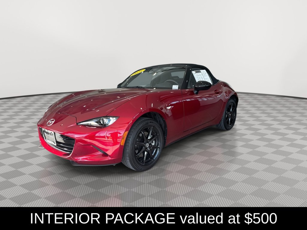 Used 2025 MAZDA MX-5 Miata Sport w/ Interior Package RWD image 6