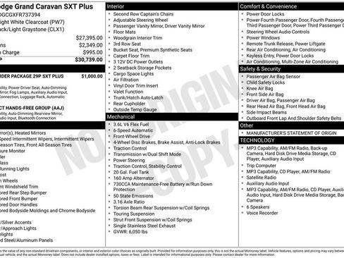 Used 2015 Dodge Grand Caravan SXT FWD image 3