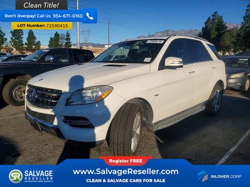 Used 2012 Mercedes-Benz ML 350 4dr Sport image 1