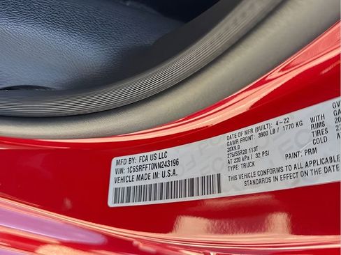 Used 2022 RAM 1500 Big Horn w/ Built-to-serve Edition image 12