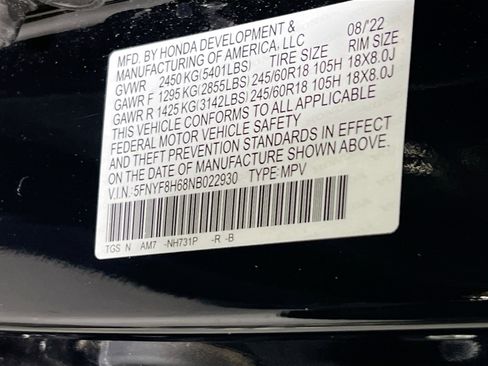 Used 2022 Honda Passport TrailSport image 32