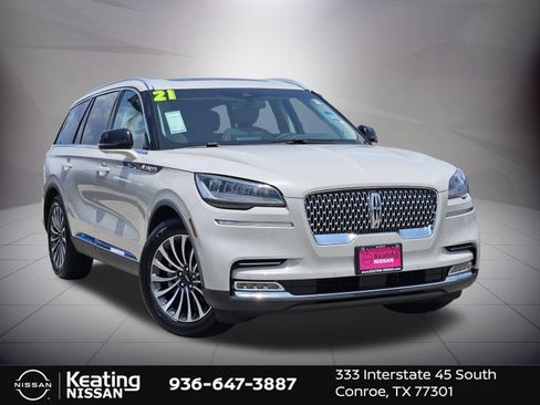 Used 2021 Lincoln Aviator Reserve w/ Elements Package Plus RWD image 3