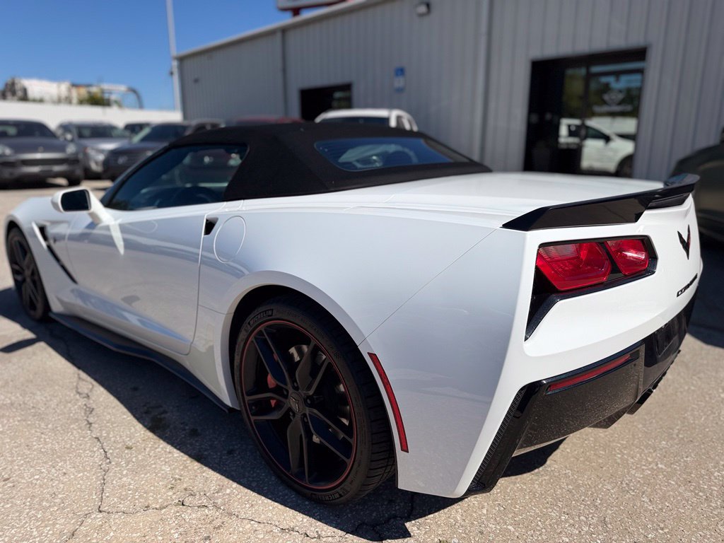 Used 2014 Chevrolet Corvette Stingray Convertible w/ 3LT Preferred Equipment Group RWD image 3