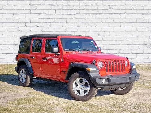 Used 2021 Jeep Wrangler Unlimited Sport image 1