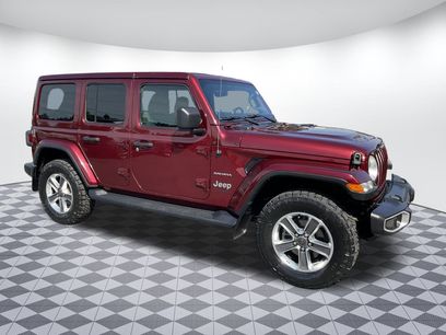 Used 2021 Jeep Wrangler Unlimited Sahara w/ Uconnect 4C Nav & Sound Group