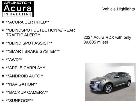 Used 2024 Acura RDX SH-AWD image 7