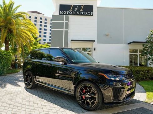 Used 2022 Land Rover Range Rover Sport SVR AWD/4WD image 1