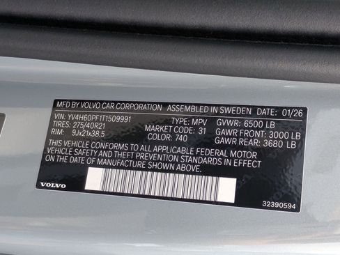New 2026 Volvo XC90 T8 Ultra AWD/4WD image 17
