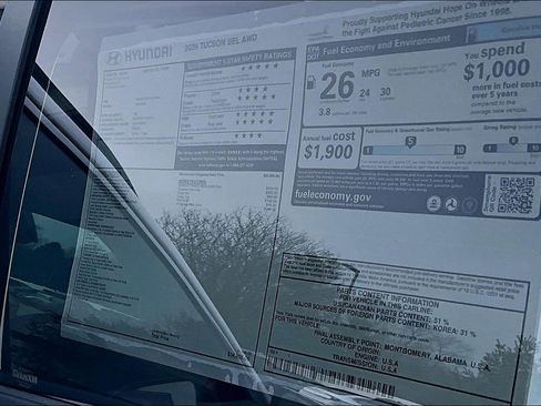 New 2026 Hyundai Tucson SEL AWD/4WD image 15