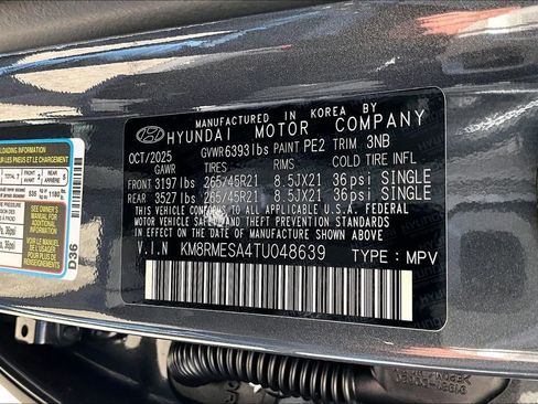 New 2026 Hyundai Palisade Calligraphy AWD/4WD image 15