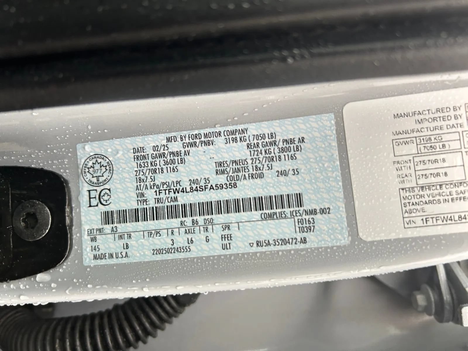 Used 2025 Ford F150 Tremor AWD/4WD image 24