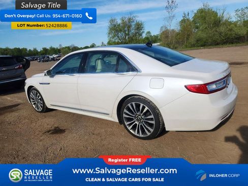 Used 2018 Lincoln Continental Reserve w/ Continental Climate Package AWD/4WD image 3