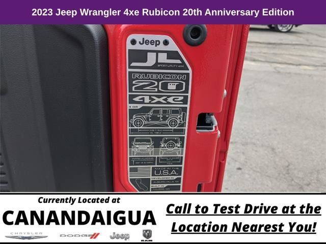 New 2023 Jeep Wrangler Unlimited Rubicon 4xe AWD/4WD image 34