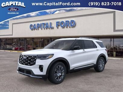 New 2026 Ford Explorer Platinum