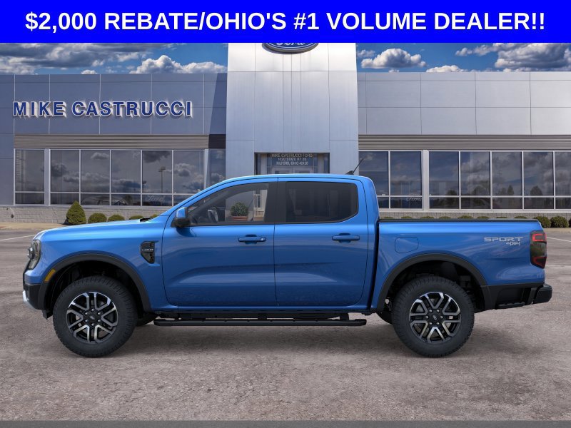 New 2026 Ford Ranger Lariat w/ Trailer Tow Package AWD/4WD image 3