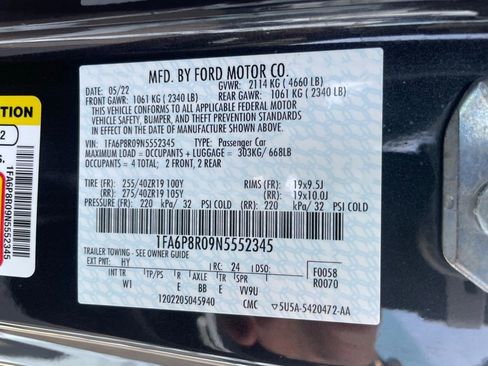 Used 2022 Ford Mustang Mach 1 image 43