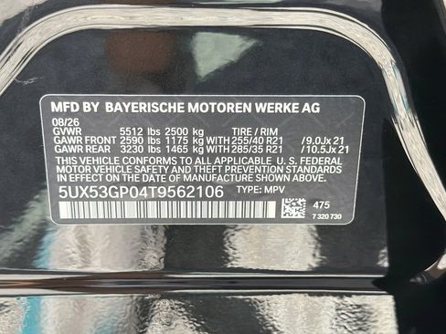 New 2026 BMW X3 xDrive30i w/ Premium Package AWD/4WD image 43