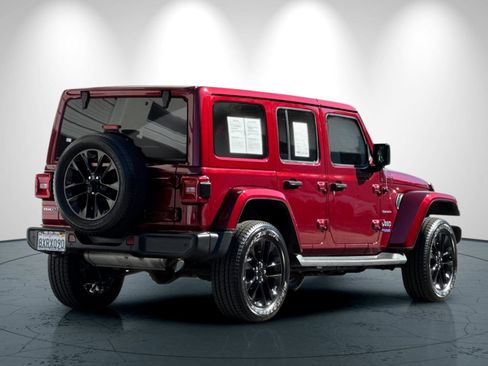 Used 2021 Jeep Wrangler Unlimited Sahara w/ Cold Weather Group image 4