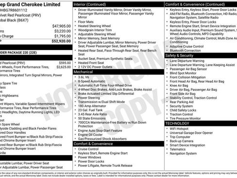 Used 2024 Jeep Grand Cherokee Limited AWD/4WD image 34