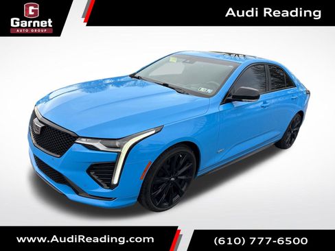 Used 2022 Cadillac CT4 V w/ Navigation Package image 1