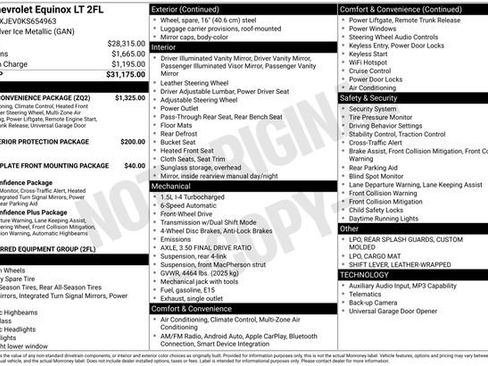 Used 2019 Chevrolet Equinox LT w/ Driver Convenience Package image 17