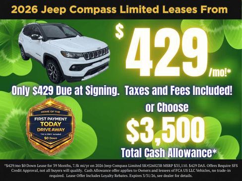 New 2026 Jeep Compass Limited image 12