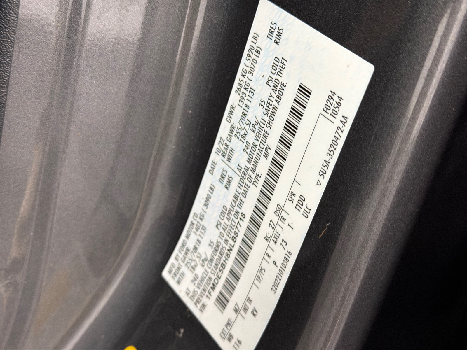 Used 2022 Ford Bronco Outer Banks AWD/4WD image 17
