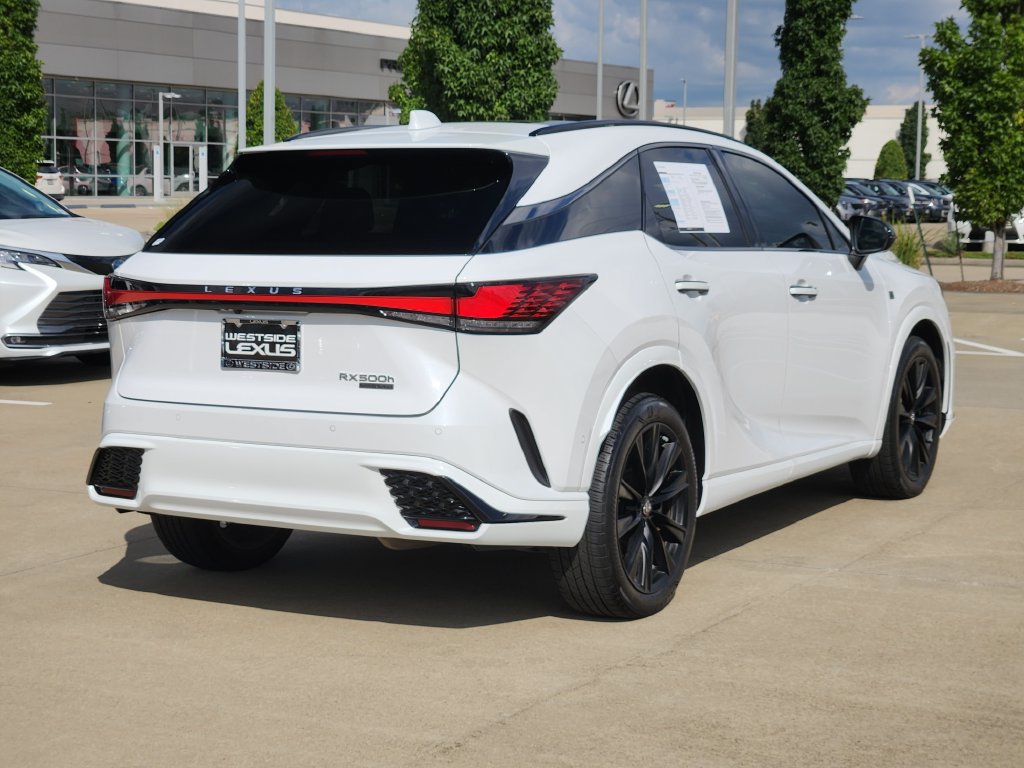 Certified 2024 Lexus RX 500h F Sport w/ Convenience Package AWD/4WD image 7