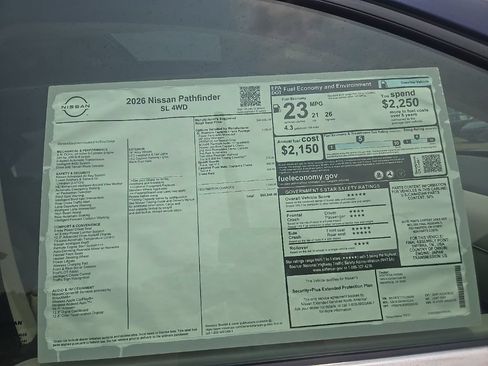 New 2026 Nissan Pathfinder SL w/ SL Premium Package AWD/4WD image 46