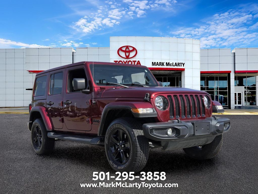 Used 2021 Jeep Wrangler Unlimited Sahara AWD/4WD image 7