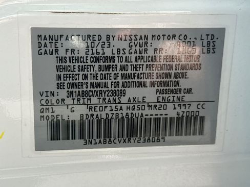 Used 2024 Nissan Sentra SV FWD image 28