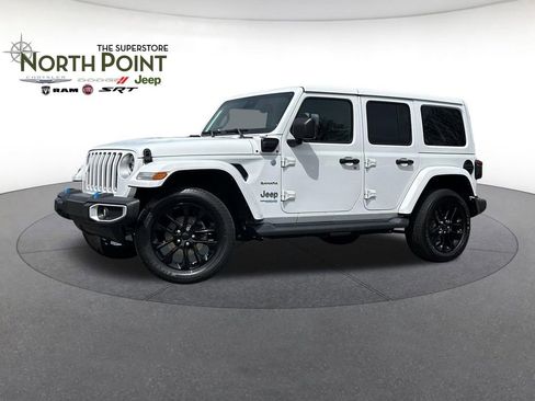 Certified 2022 Jeep Wrangler Unlimited Sahara w/ Cold Weather Group image 1