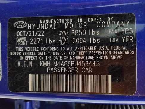 Used 2023 Hyundai Elantra SEL w/ Preferred Accessory Package FWD image 33