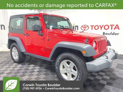 Used 2016 Jeep Wrangler Sport w/ Quick Order Package 24S