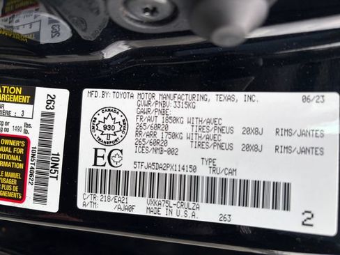 Used 2023 Toyota Tundra Limited AWD/4WD image 26