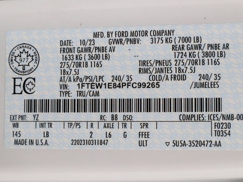 Certified 2023 Ford F150 Tremor image 36
