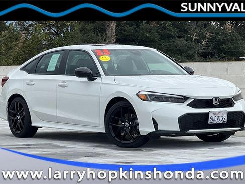 Certified 2025 Honda Civic Sport image 1