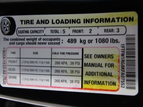 Used 2019 Ford F150 Raptor w/ Equipment Group 802A Luxury image 47