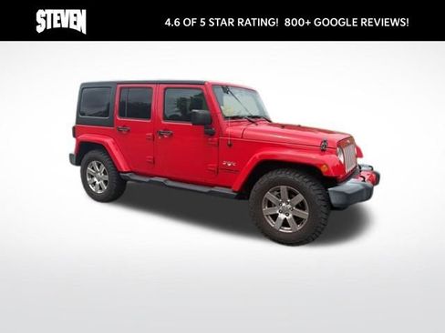 Used 2016 Jeep Wrangler Unlimited Sahara w/ Max Tow Package AWD/4WD image 10