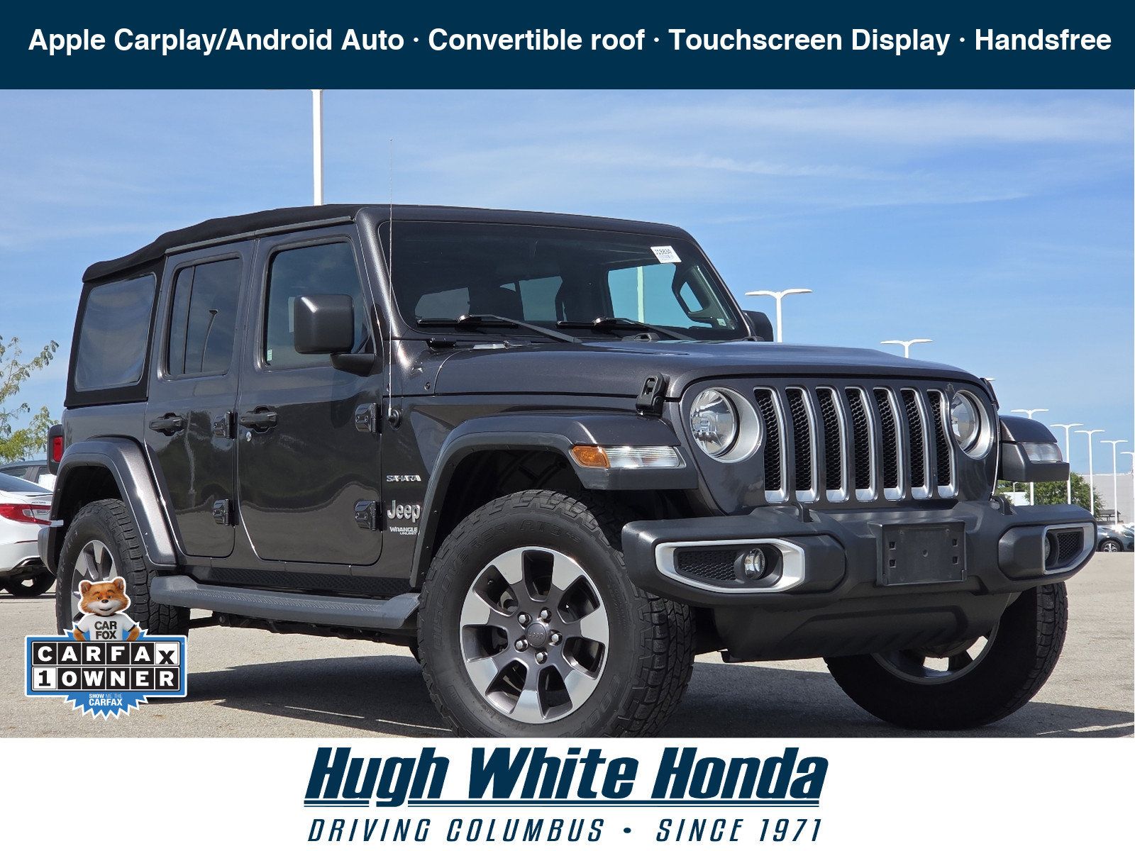 Used 2018 Jeep Wrangler Unlimited Sahara AWD/4WD image 1