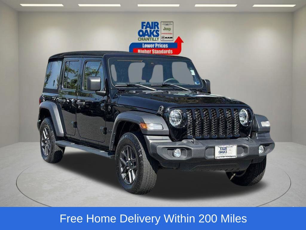 Used 2024 Jeep Wrangler Unlimited Sport AWD/4WD image 1