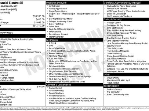 Used 2022 Hyundai Elantra SE image 7