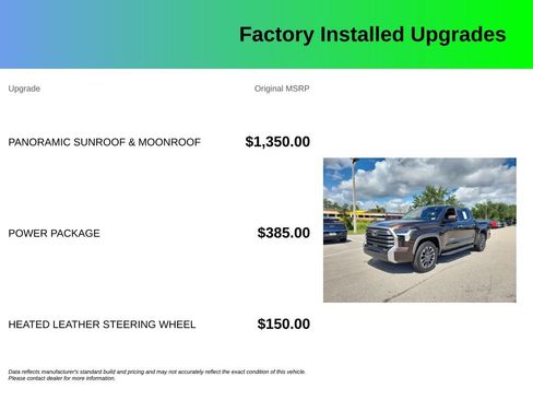 Used 2023 Toyota Tundra Limited w/ Power Package RWD image 4