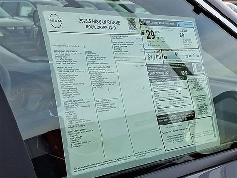 New 2026 Nissan Rogue Rock Creek image 41